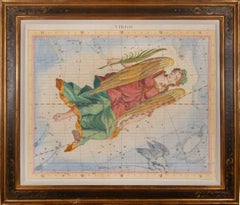 Antique eighteenth century sign of the zodiac - Virgo 