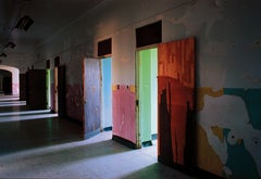Segregation Room Doors, Photograph, Archival Ink Jet