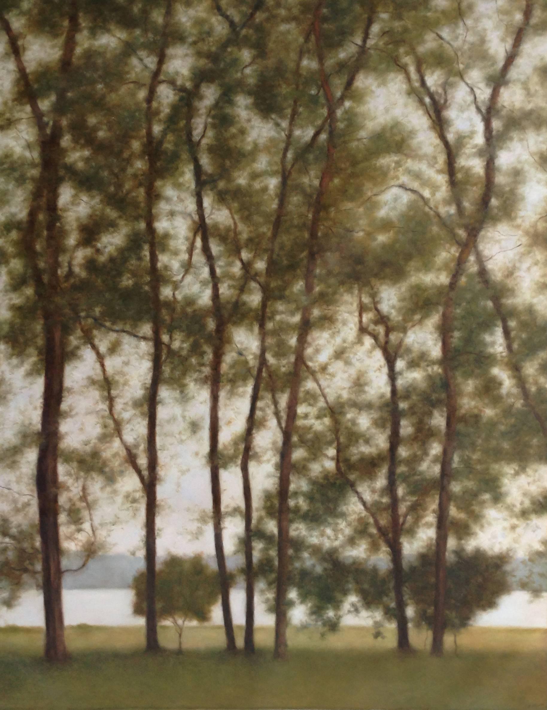 John Folchi Landscape Painting - Lakeside Calm