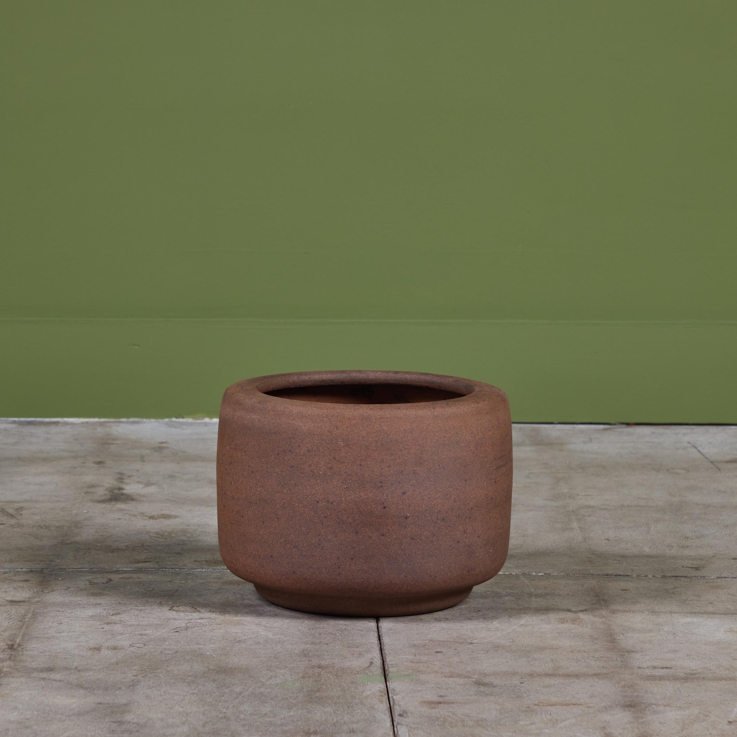 20th Century John Follis for Architectural Pottery Tire Planter For Sale
