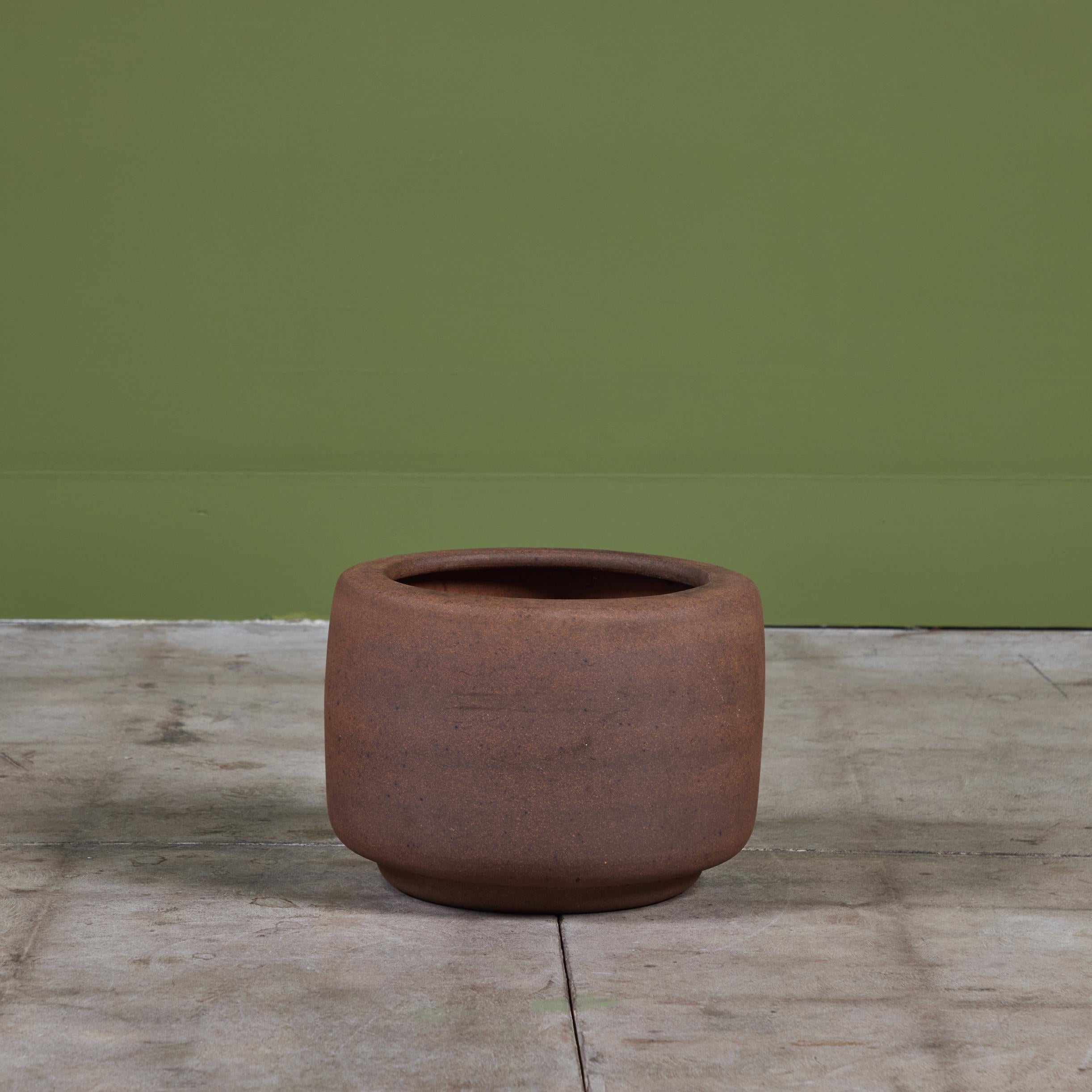 Stoneware John Follis for Architectural Pottery Tire Planter For Sale
