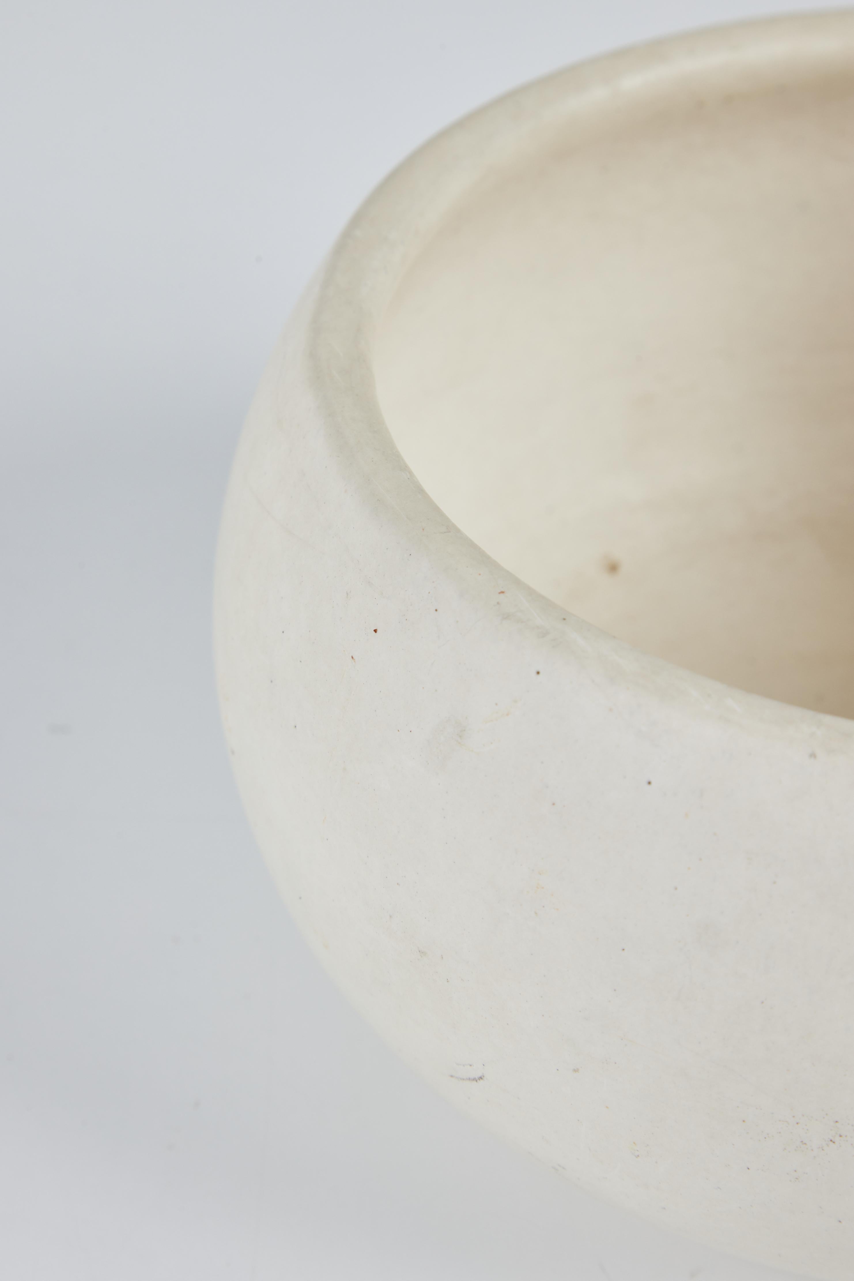 Ceramic John Follis White-Glazed Planter for Architectural Pottery For Sale