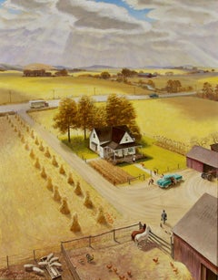 "So it’s off to Grandma’s for Turkey Day—oh, boy!" Thanksgiving Post Cover