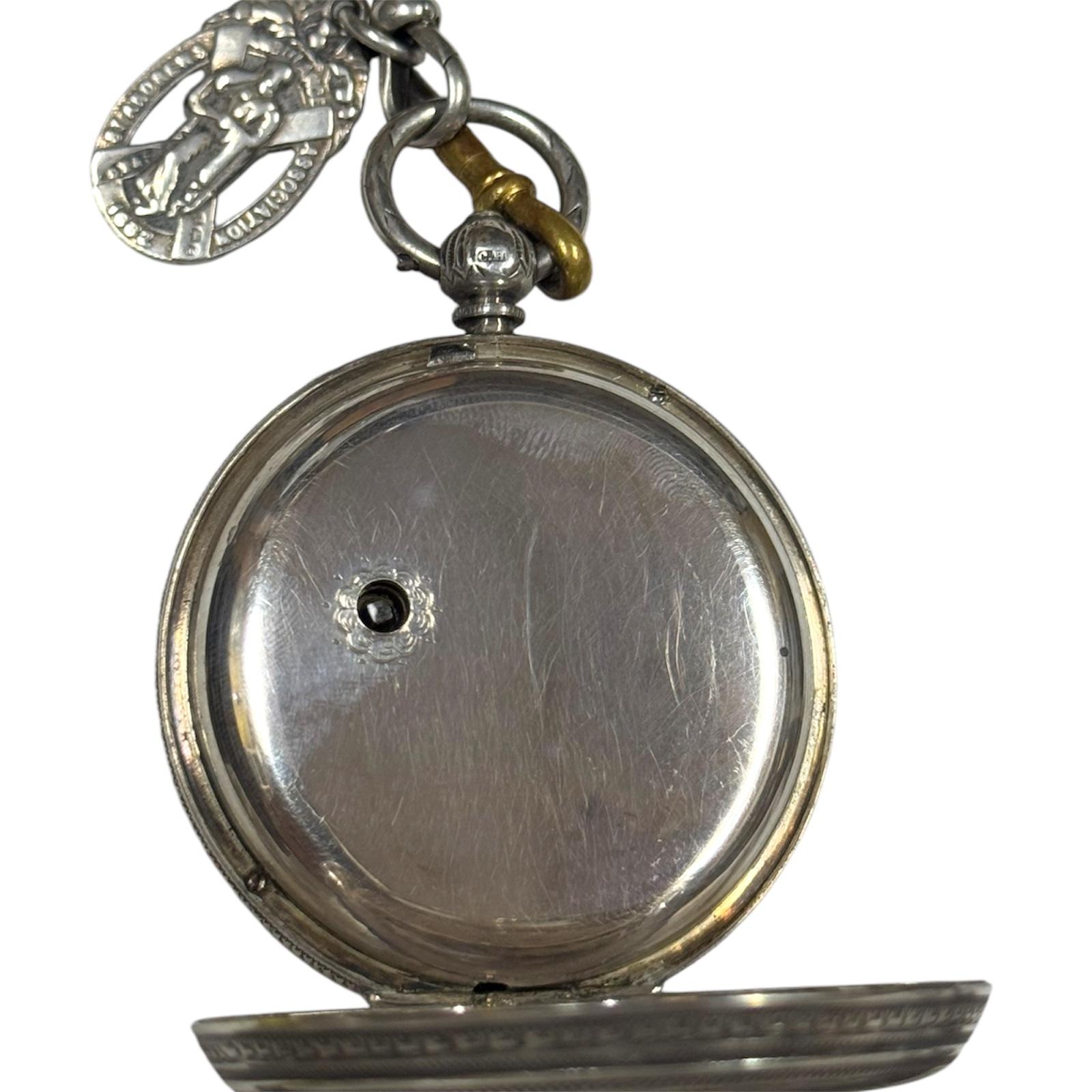 John Forrest Of London Maker To The Admiralty Pocket Watch 54mm Fusee For Sale 6