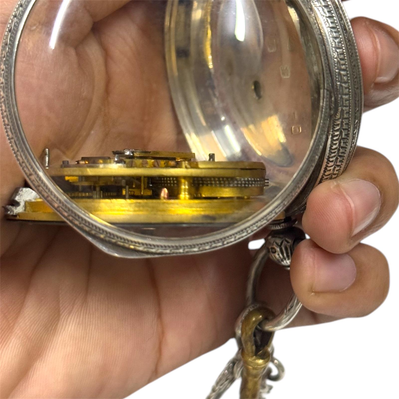 John Forrest Of London Maker To The Admiralty Pocket Watch 54mm Fusee For Sale 4