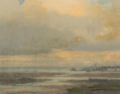 John Foulger (1943-2007) - Framed 1991 Oil, Chichester Harbour