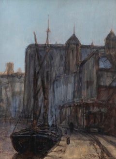 John Foulger (1943-2007) - Framed 1998 Acrylic, The Customs House