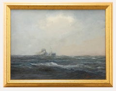 Vintage John Foulger (1943-2007) - Framed 20th Century Acrylic, North Sea Trawler