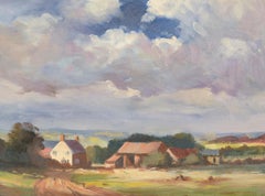John Foulger (1943-2007) - Framed 20th Century Oil, From the Farm Drive