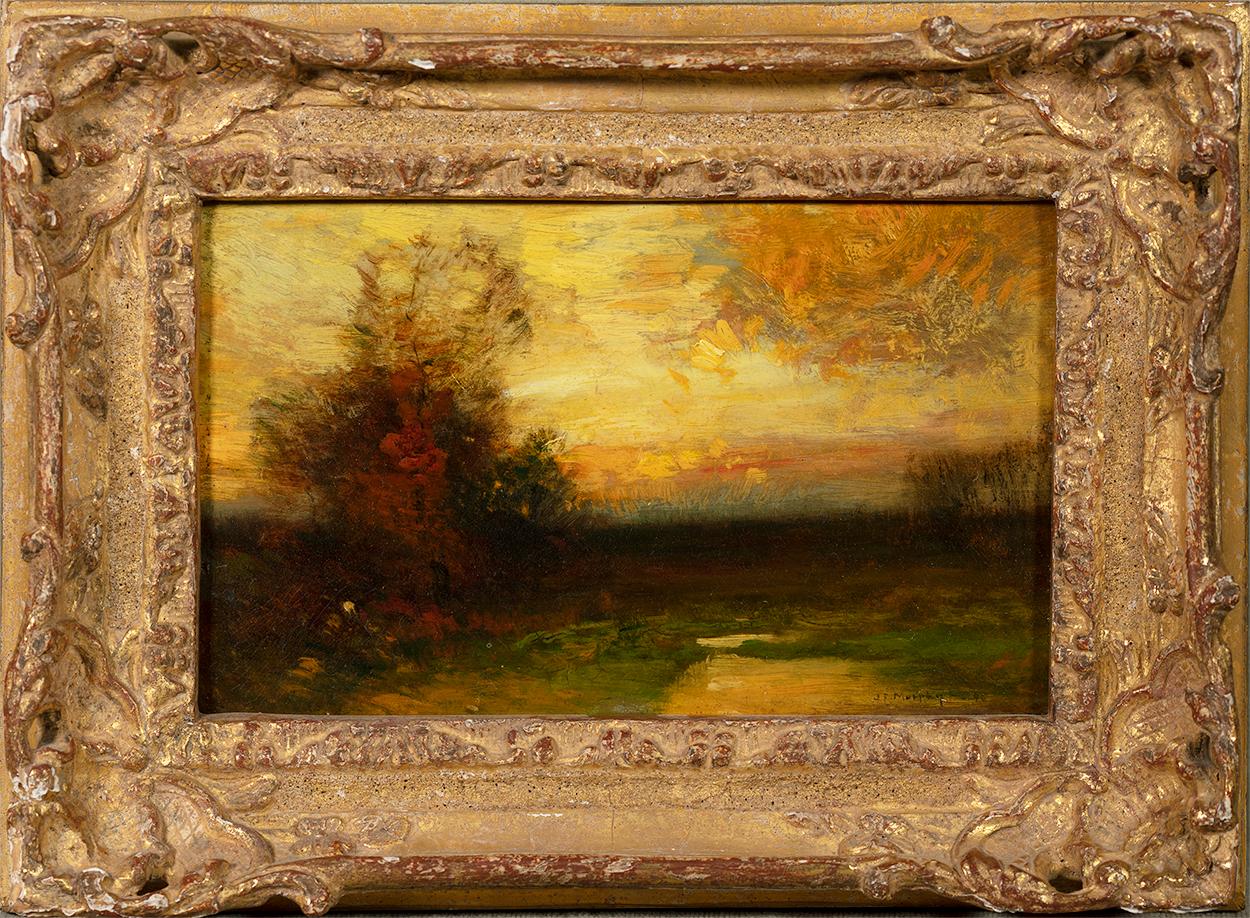 Atardecer de otoño - Painting de John Francis Murphy