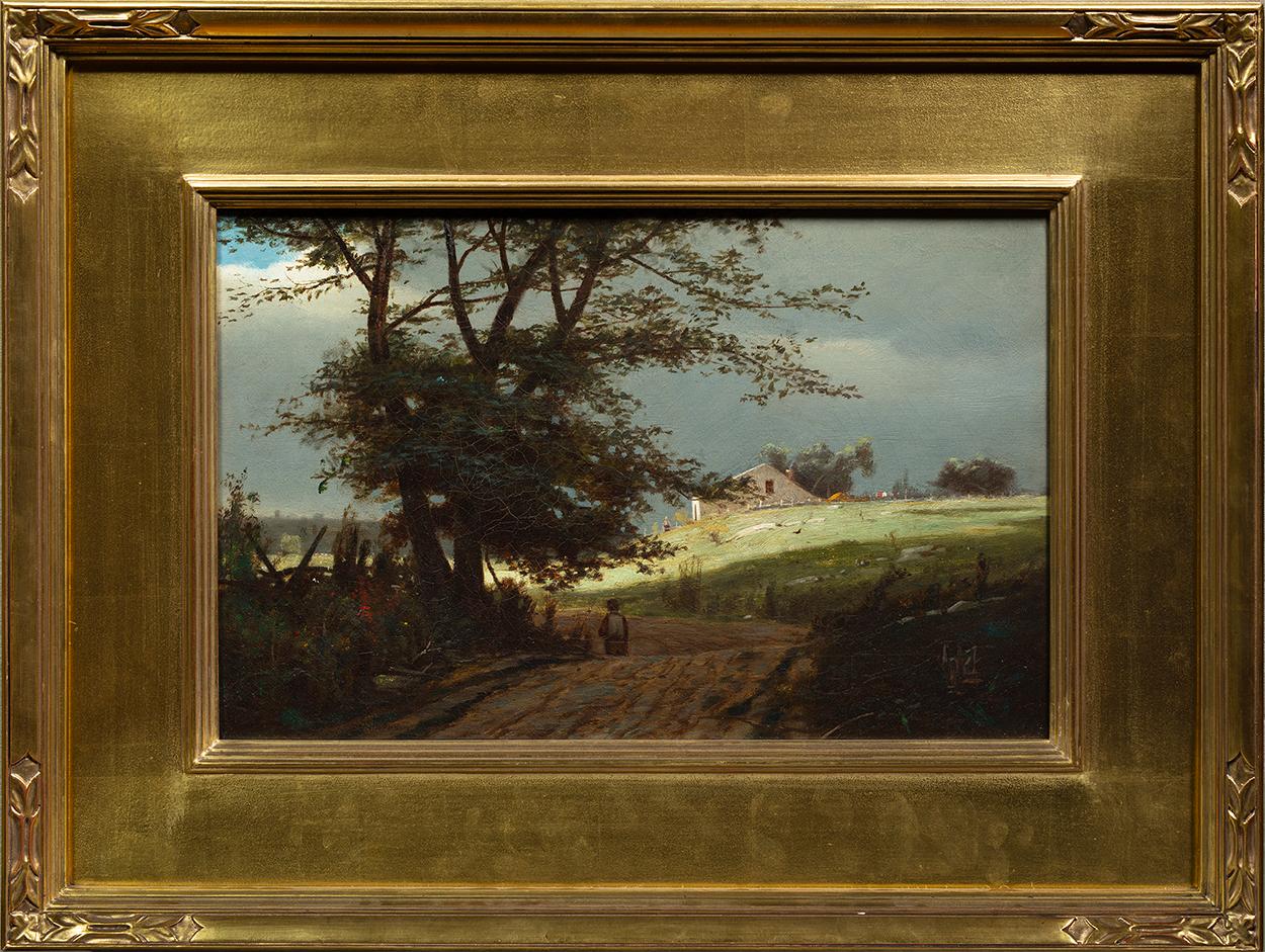 Romper la tormenta - Painting de John Francis Murphy
