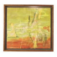 Pittura del primo espressionismo astratto di John Franklin Koenig