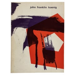 John Franklin Koenig: Quelques Oeuvres de 1969 a 1971 (Inscribed to Dore Ashton)