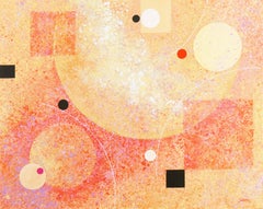 « Abstract in Coral and Gold »