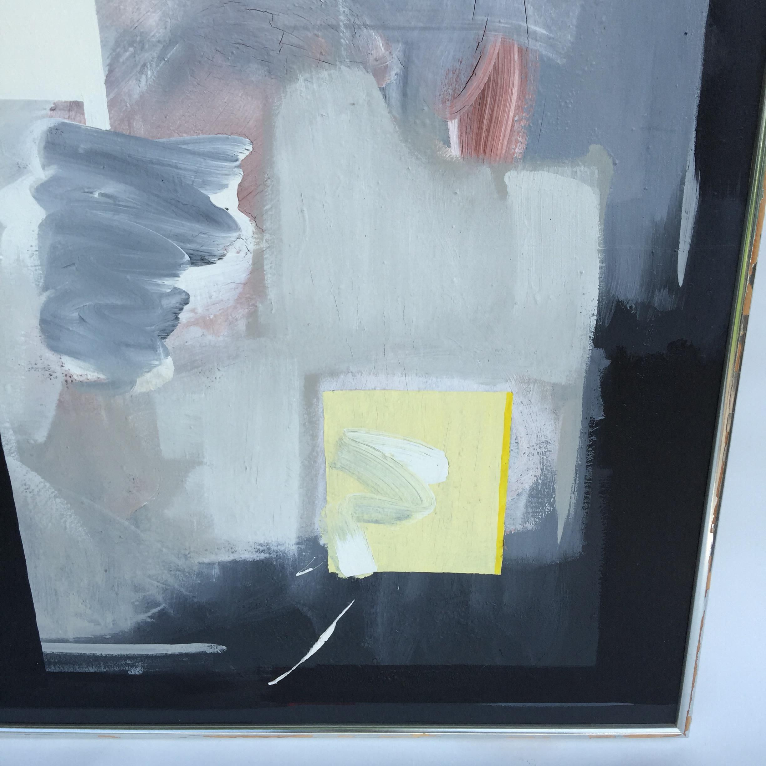 John Frans Danish Modern Abstract Oil painting 6