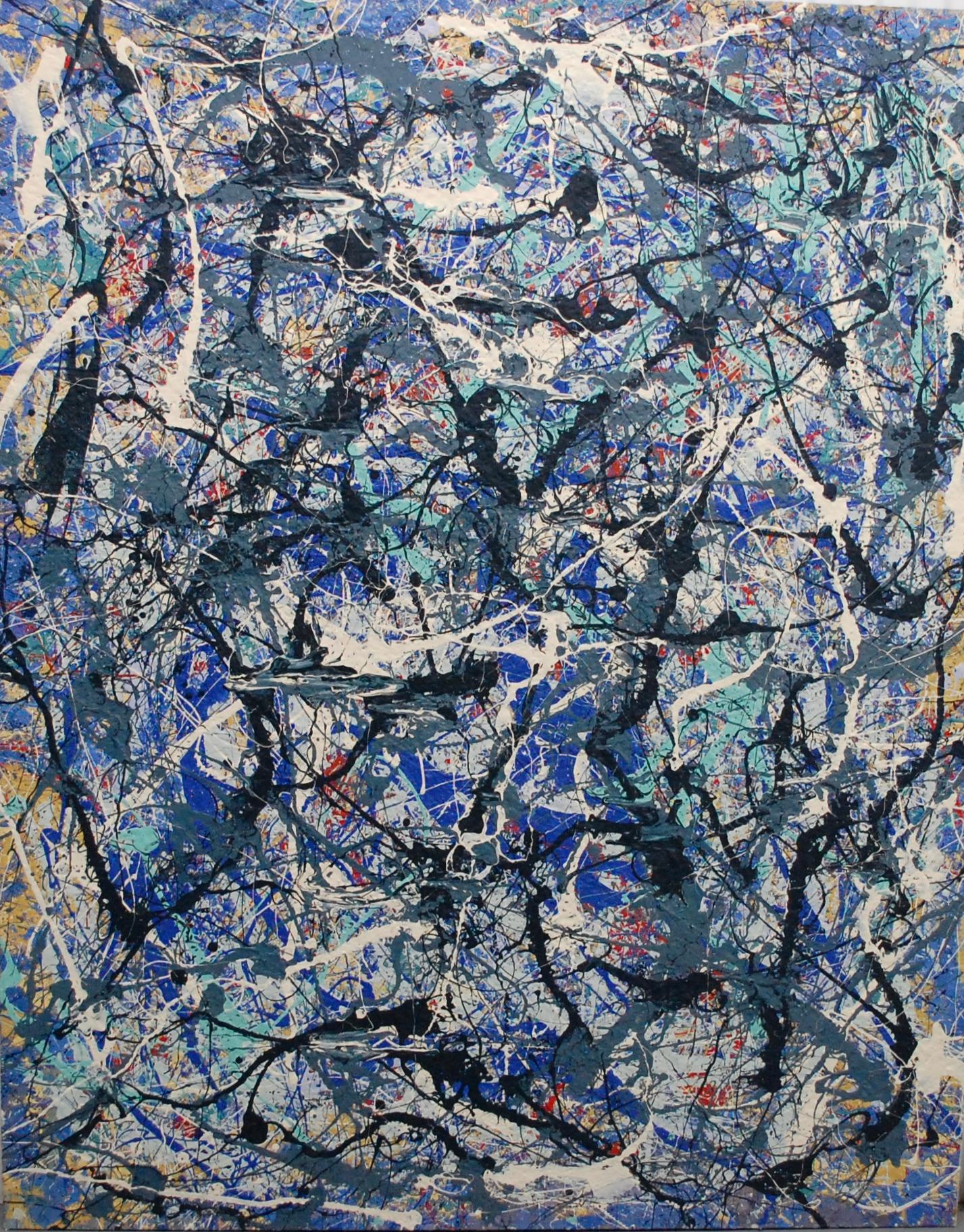 John Frates Abstract Painting - Crossroads 