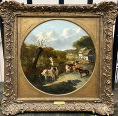 Pair of Farmyard Scenes by J.F. Herring Jr