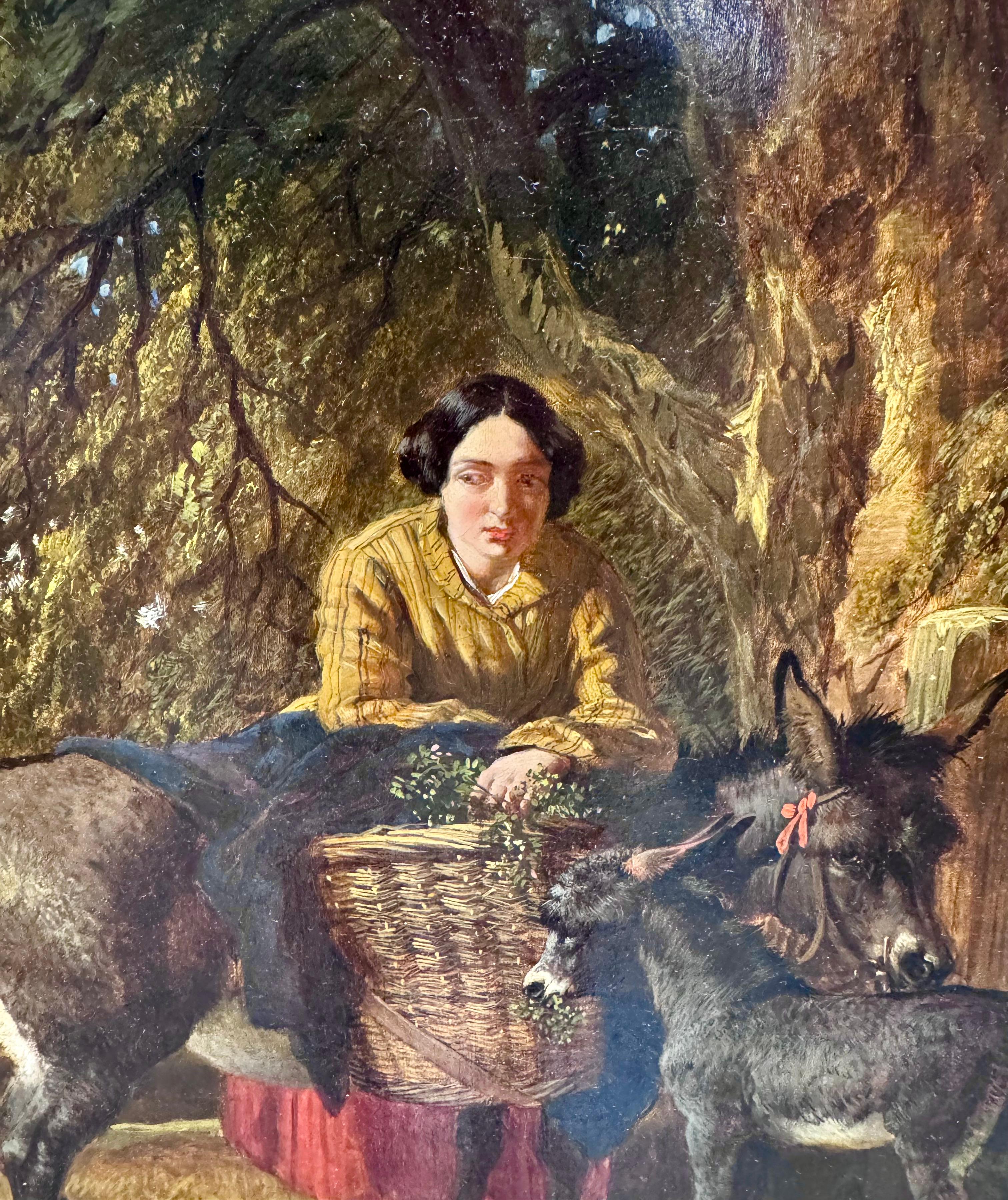 Tempo di alimentazione - Animal Painting Marrone di John Frederick Herring Sr.