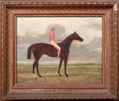 Ritratto di "Sefton" Henry Constable Up & Up 1878 vincitore del Derby di Epsom XIX secolo