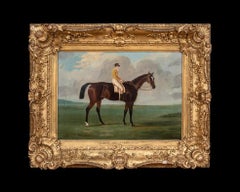 Portrait of "Touchstone" winner of the 1834 St Leger, 19th Century