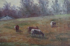 19th Century Hudson River School Bucolic Landscape