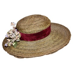 John Frederics Made To Order Straw Hat