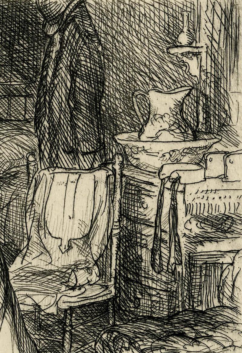 L'homme, la femme et le Child & Child
Gravure, 1905
Signé et titré au crayon par l'artiste sous l'image (voir photo).
Annoté au crayon par l'artiste 