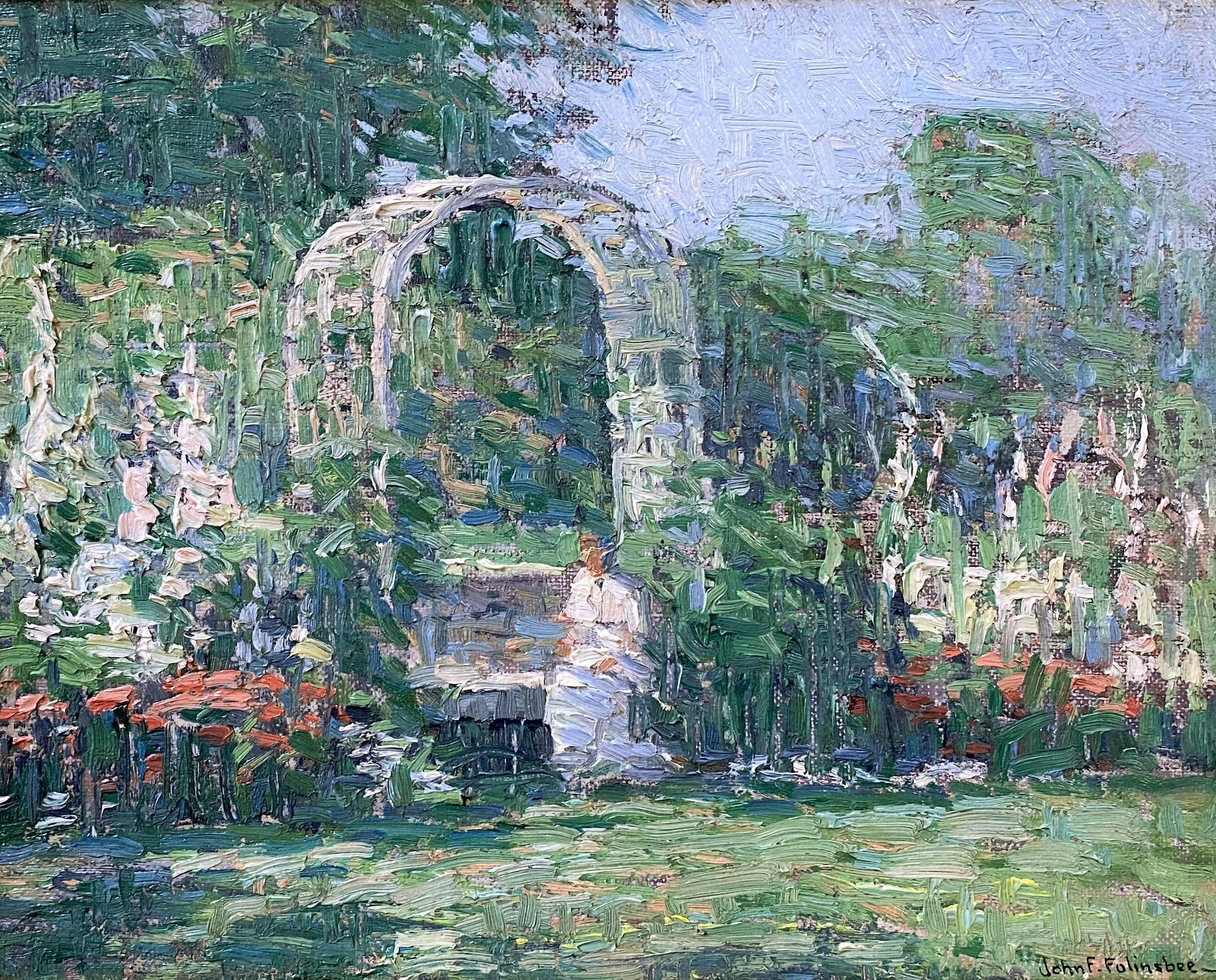Garden Gate - Painting by John Fulton Folinsbee