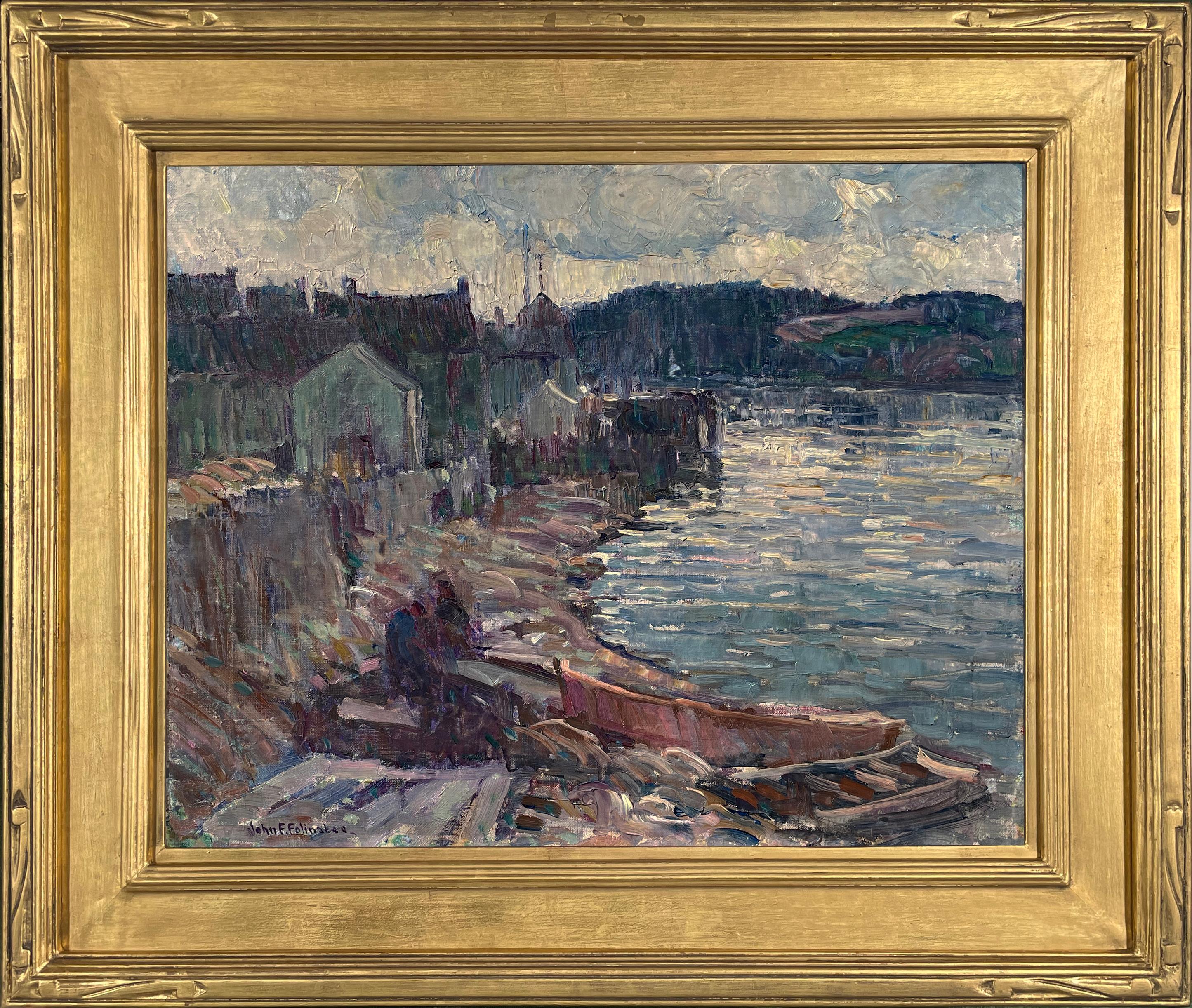 Shad-Fischer – Painting von John Fulton Folinsbee