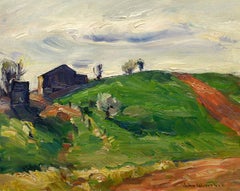 Vintage Summer Farm, American Impressionist, Oil, Landscape, New Hope, Pennsylvania