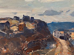 Upper Delaware - American Landscape Painting.  Moody Expressionist Landscape.