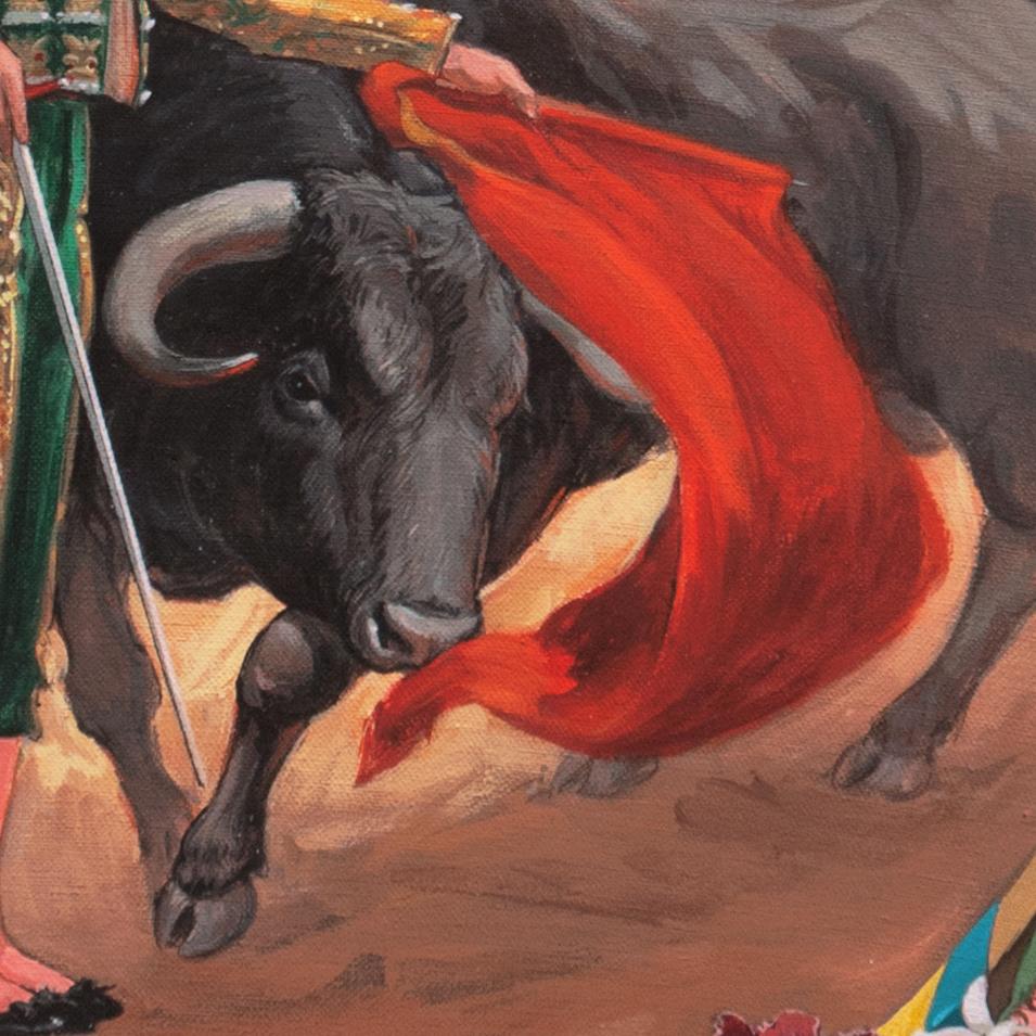 'Manolo Gonzalez' Plaza de Toros, Maestranza, Seville, Bullfighting, Matador - Academic Painting by John Fulton