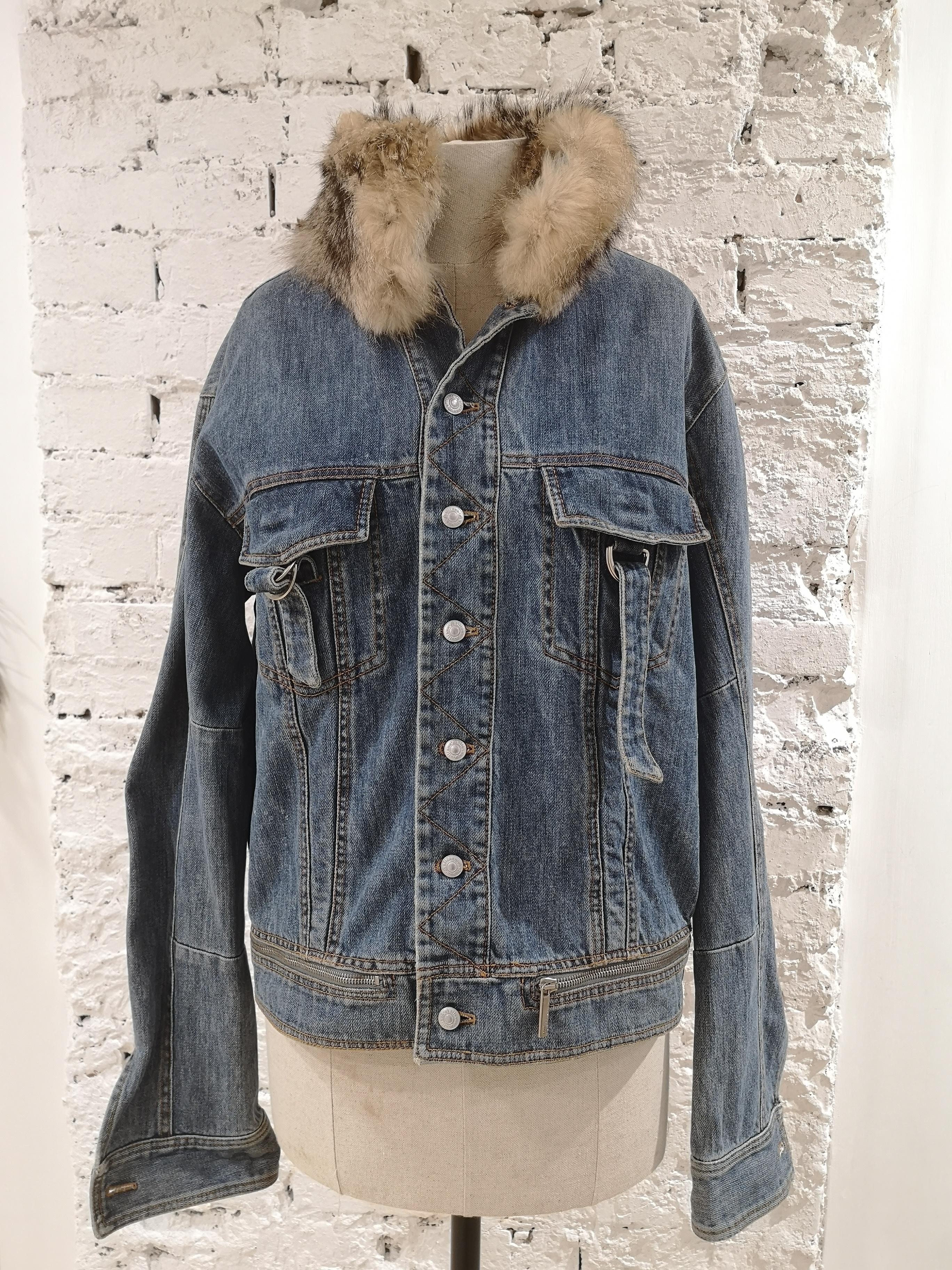 John Galliamo denim lapin jacket
Size 50