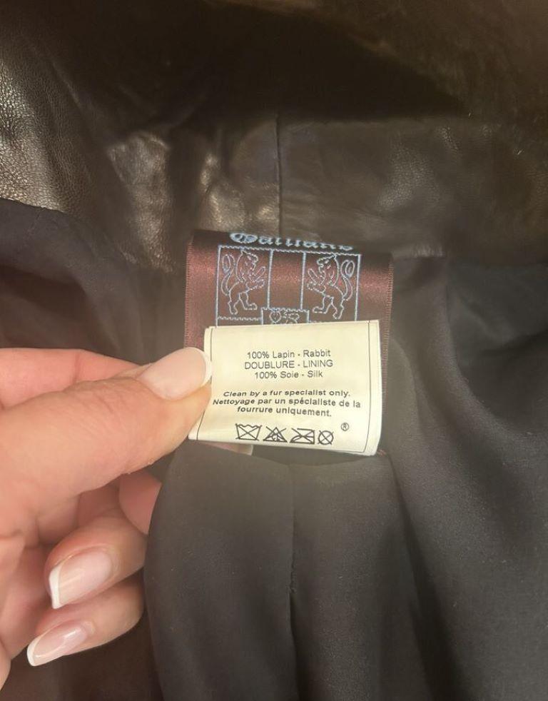 John Galliano 2001 Vintage leather jacket For Sale 2
