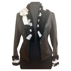John Galliano 2001 Vintage leather jacket