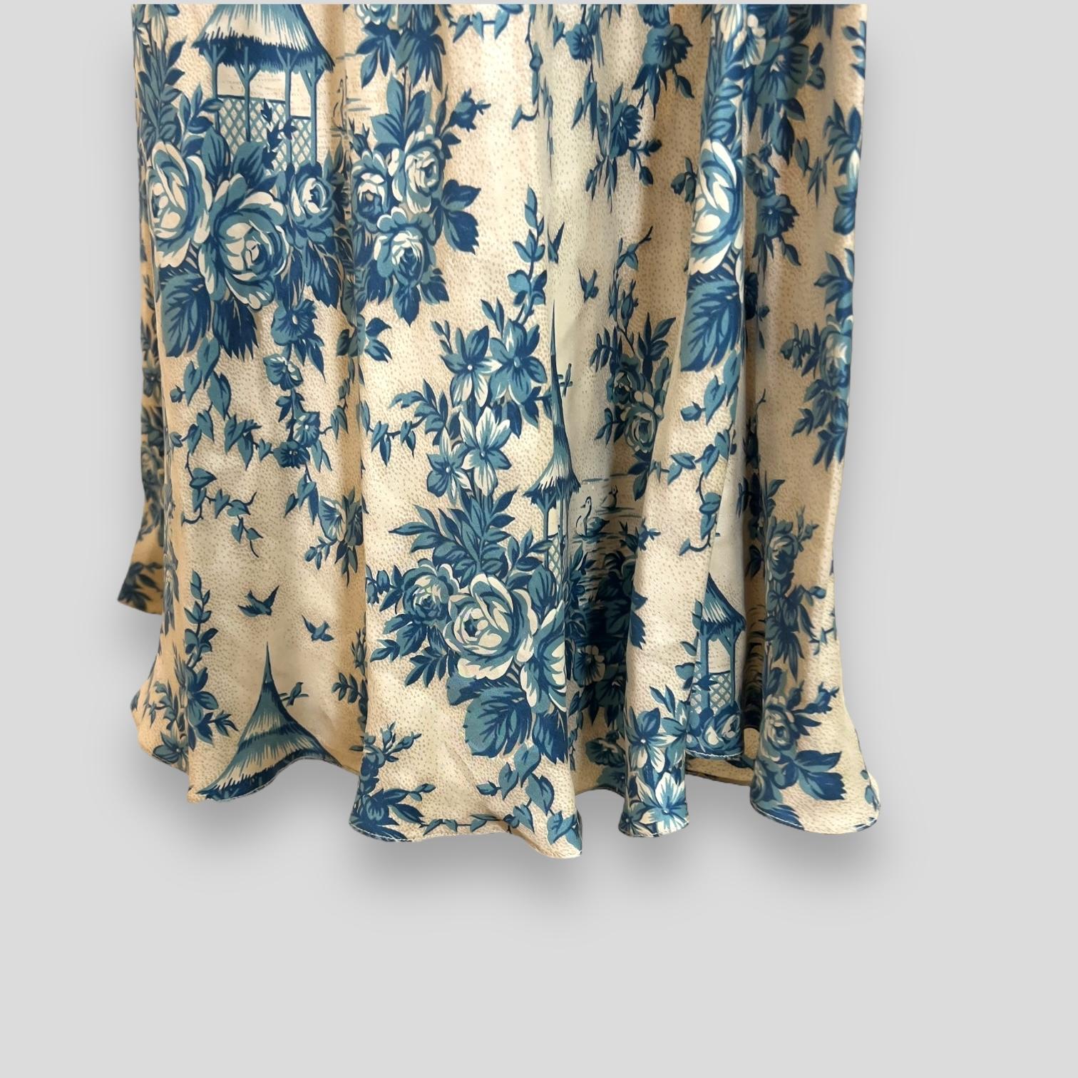 John Galliano 2003 toile de jouy dress 1
