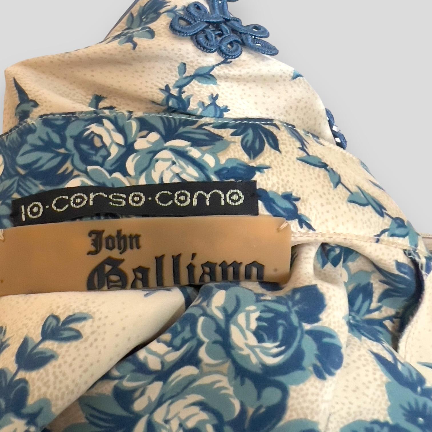 John Galliano 2003 toile de jouy dress 4