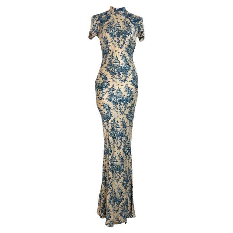 shoes to wear with formal dress in winter Floral Toile Dress main image 1