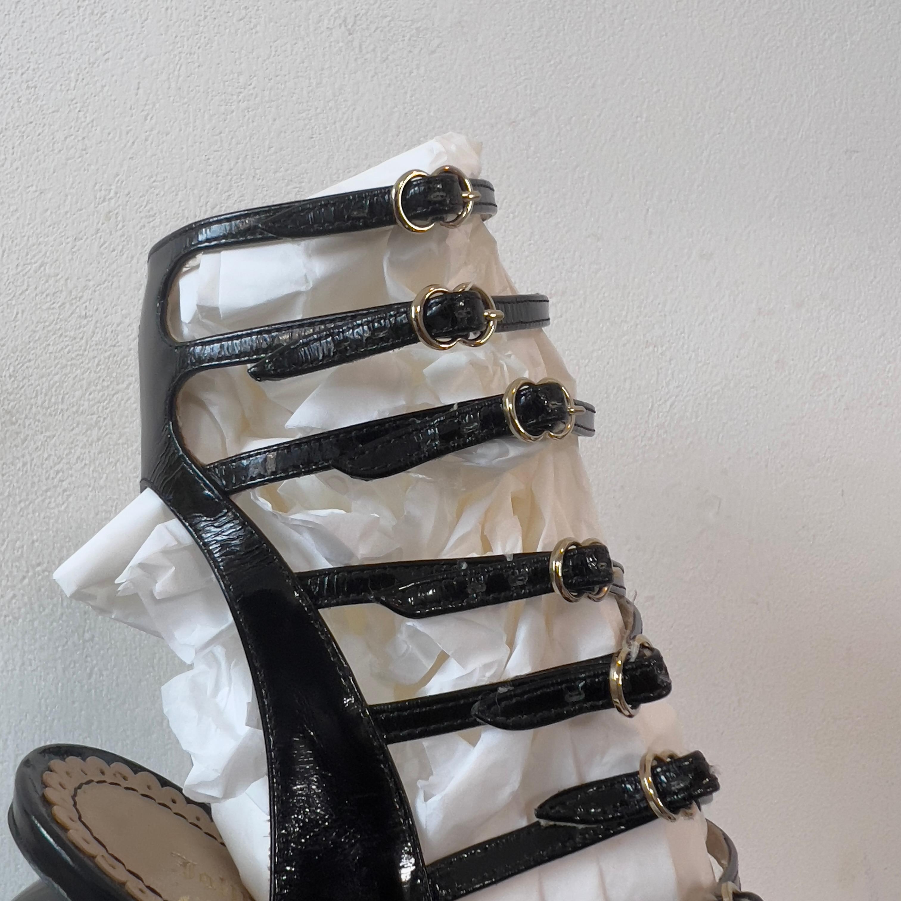 John Galliano 2009ss runway platform abstract heels (38) 5