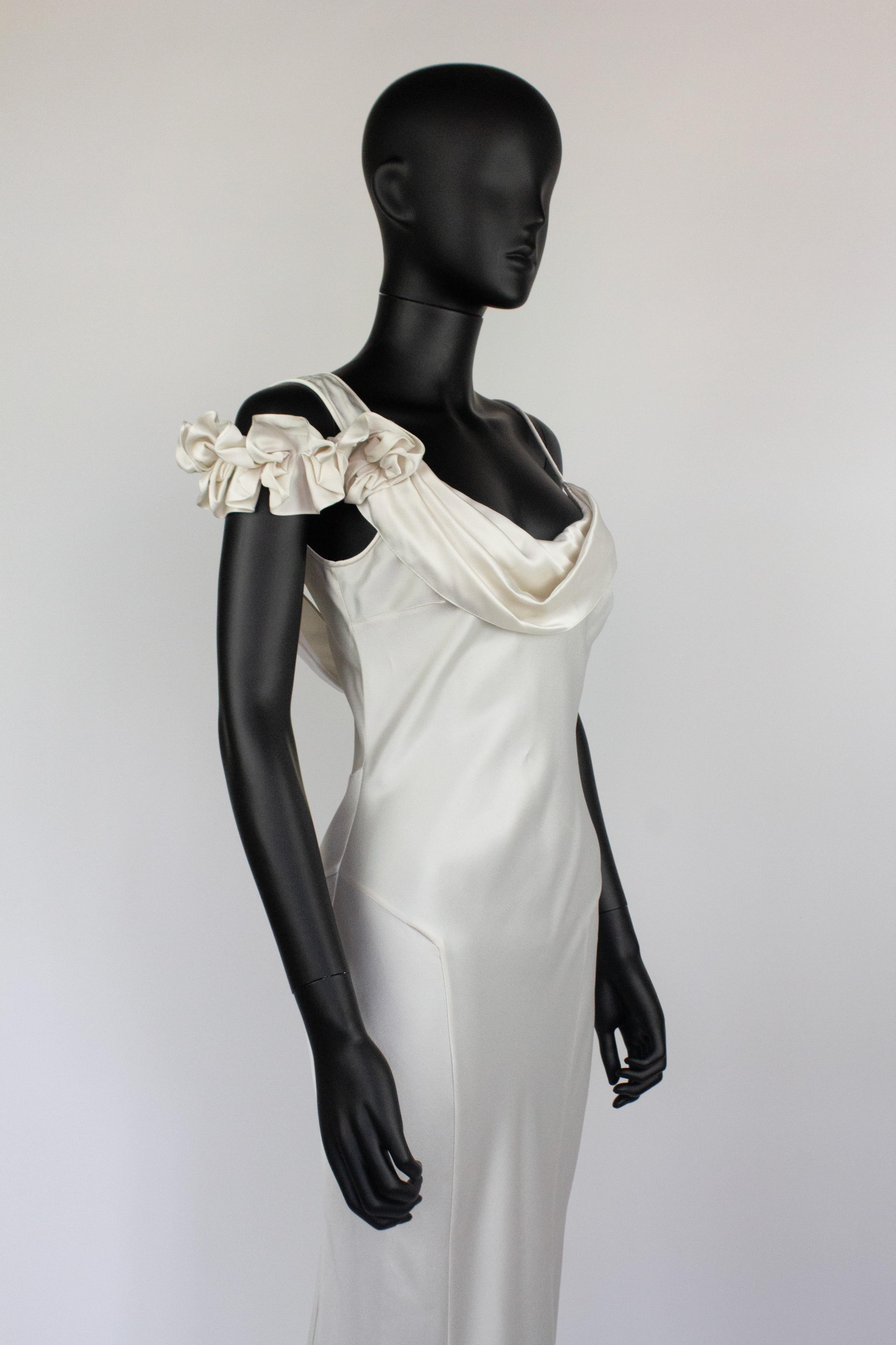 Gray John Galliano 2011 Dress