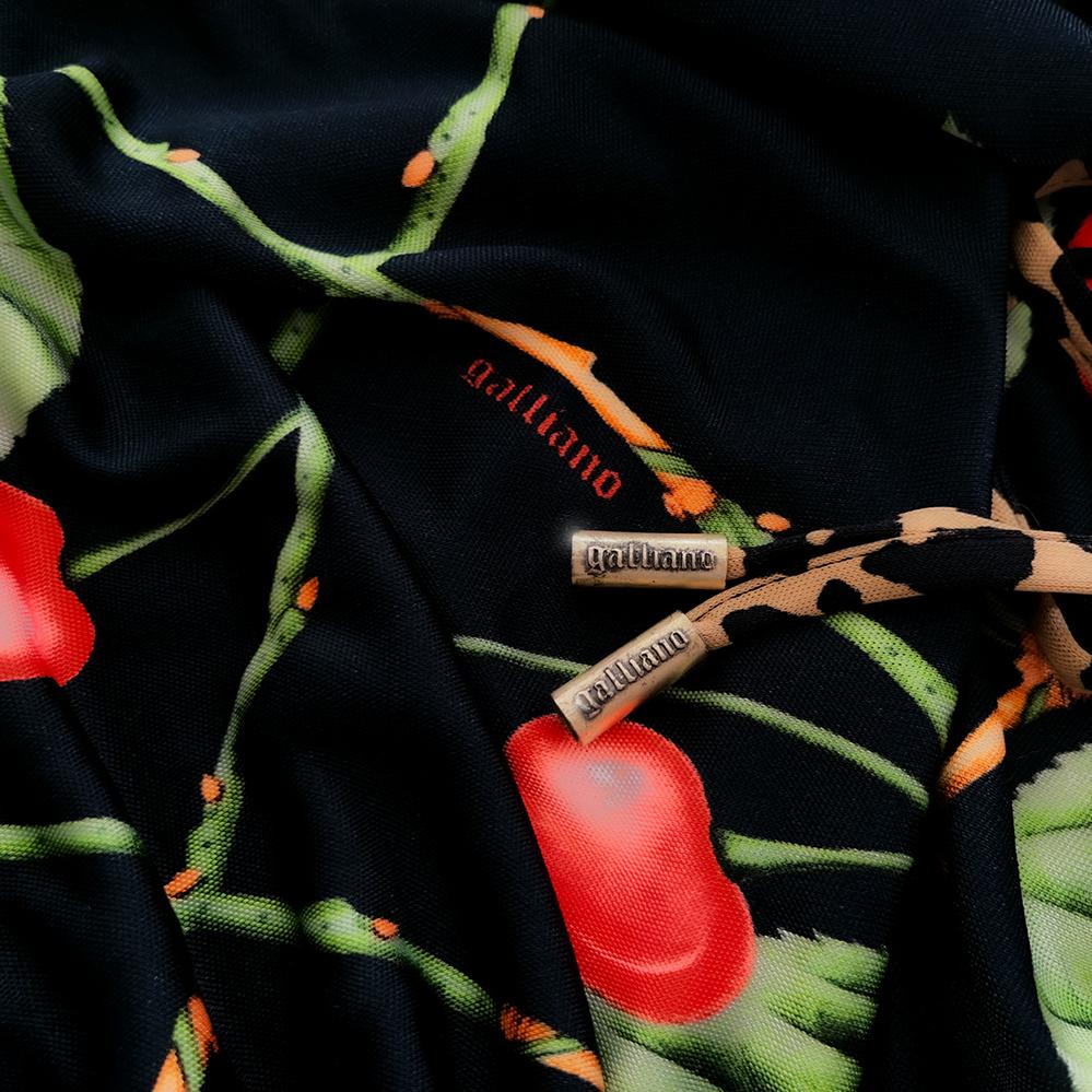 John Galliano Archival 2003 Summer Dress Mini Sexy In Excellent Condition For Sale In Berlin, BE