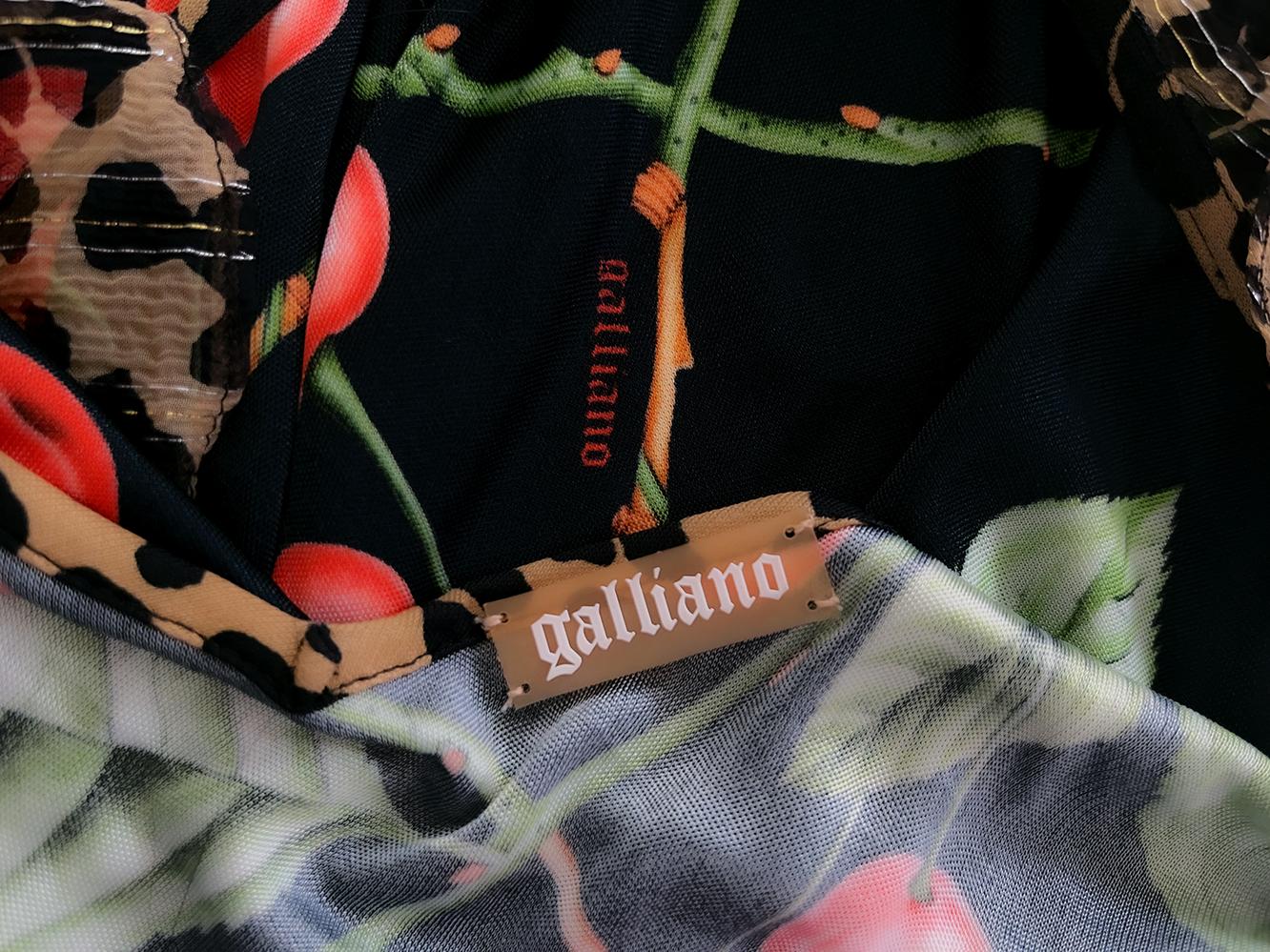 John Galliano Archival 2003 Summer Dress Mini Sexy For Sale 1