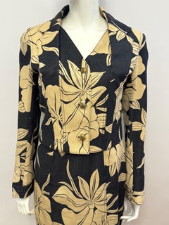 John Galliano archival S/S 2001 denim dress and iconic jacket