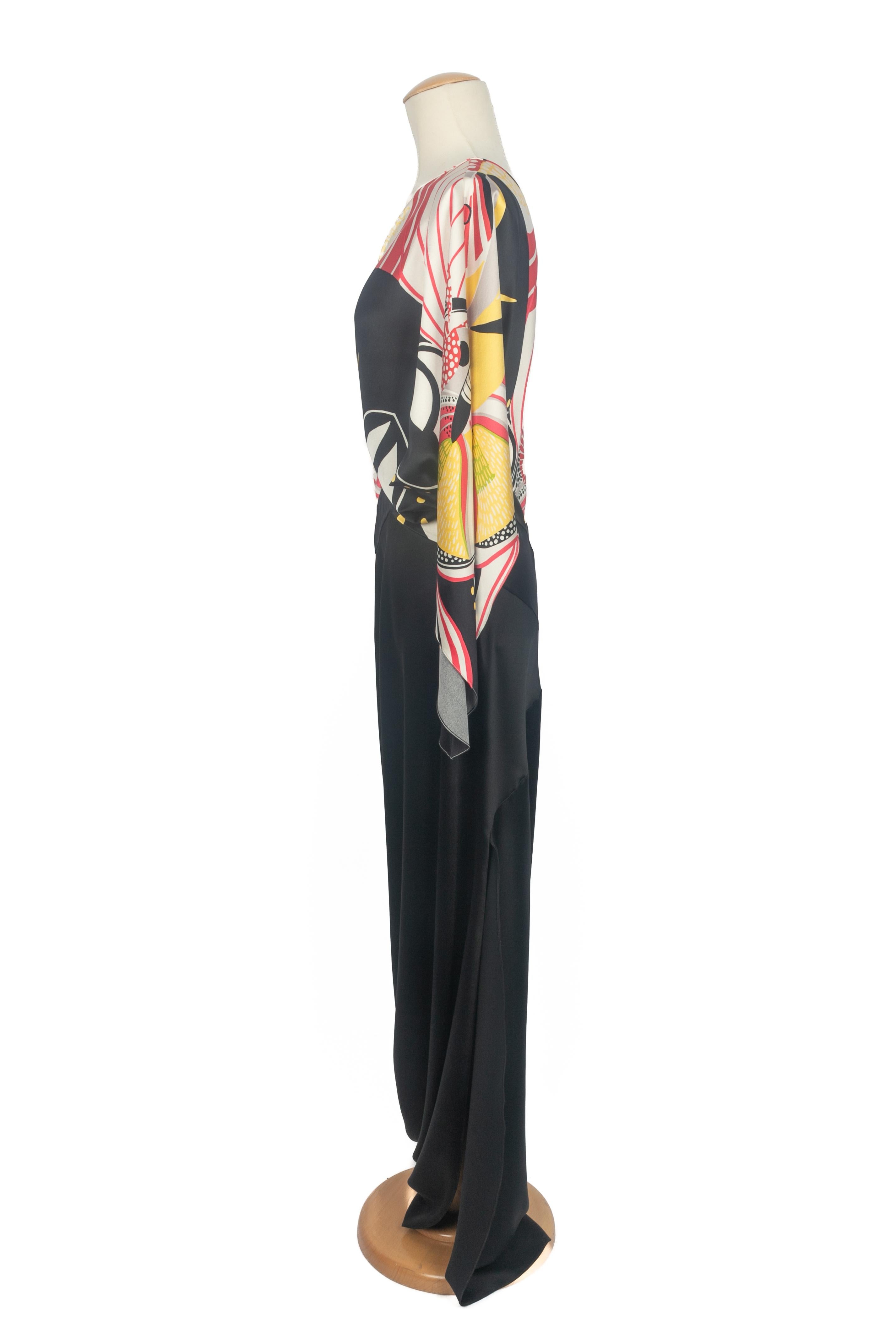 John Galliano Asymmetrisches Kleid Resort 2009 im Angebot 1