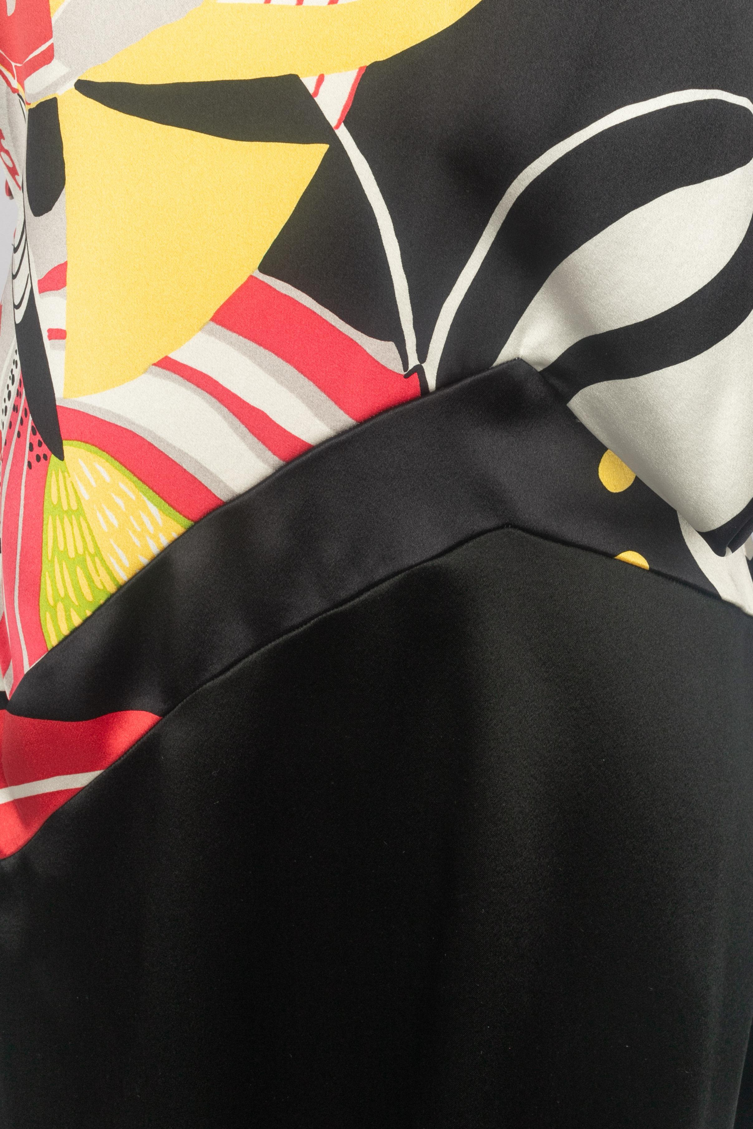 Robe asymétrique John Galliano Resort 2009 en vente 4