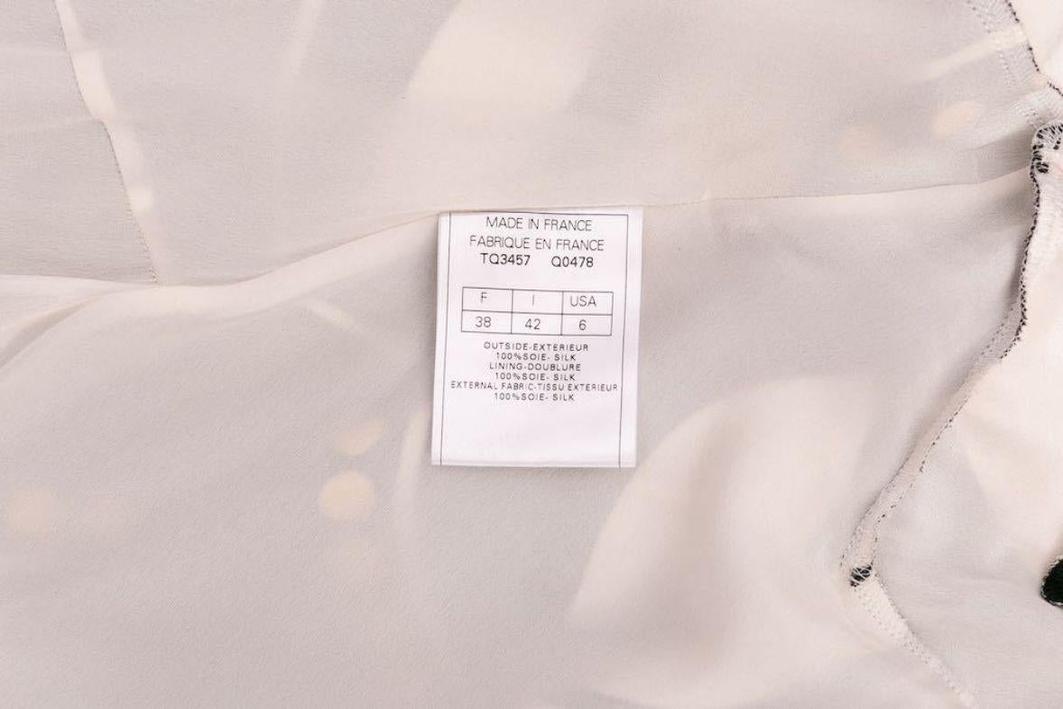 John Galliano Asymmetrical Silk Dress For Sale 6