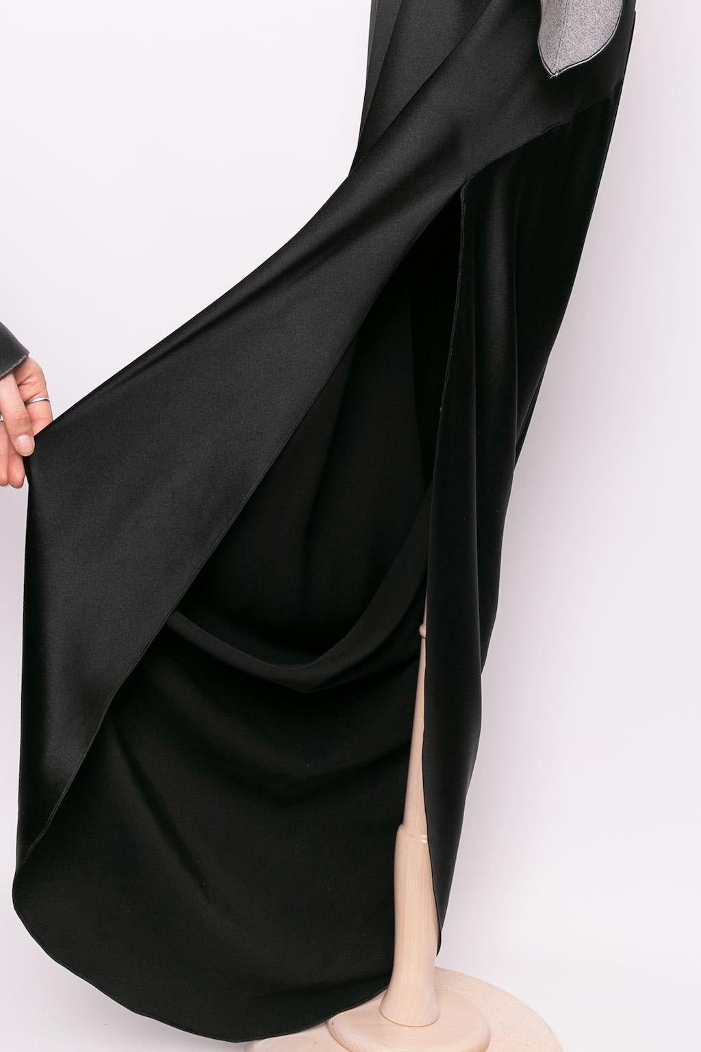 John Galliano Asymmetrical Silk Dress For Sale 2