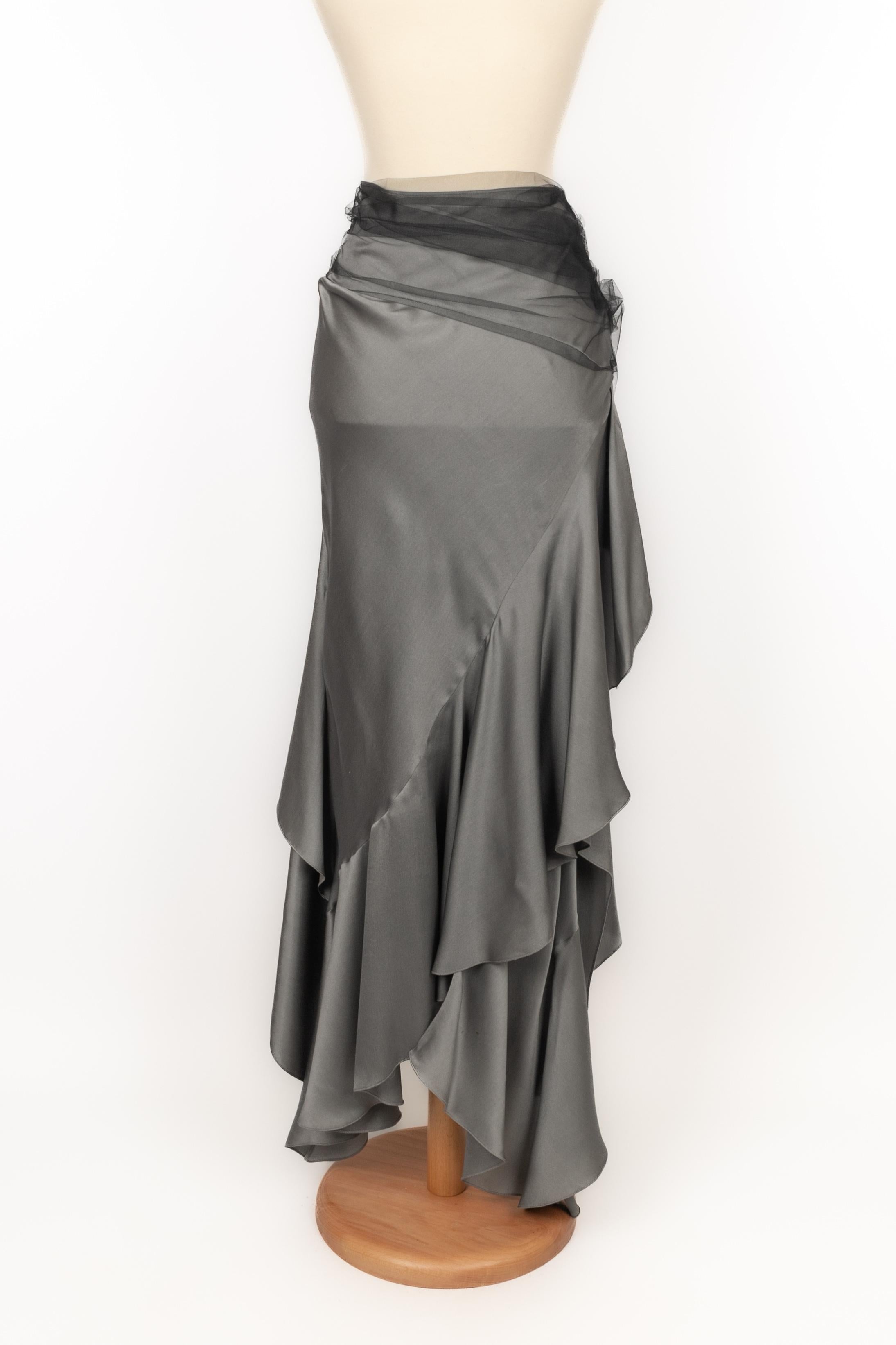 John Galliano asymmetrical skirt For Sale 1