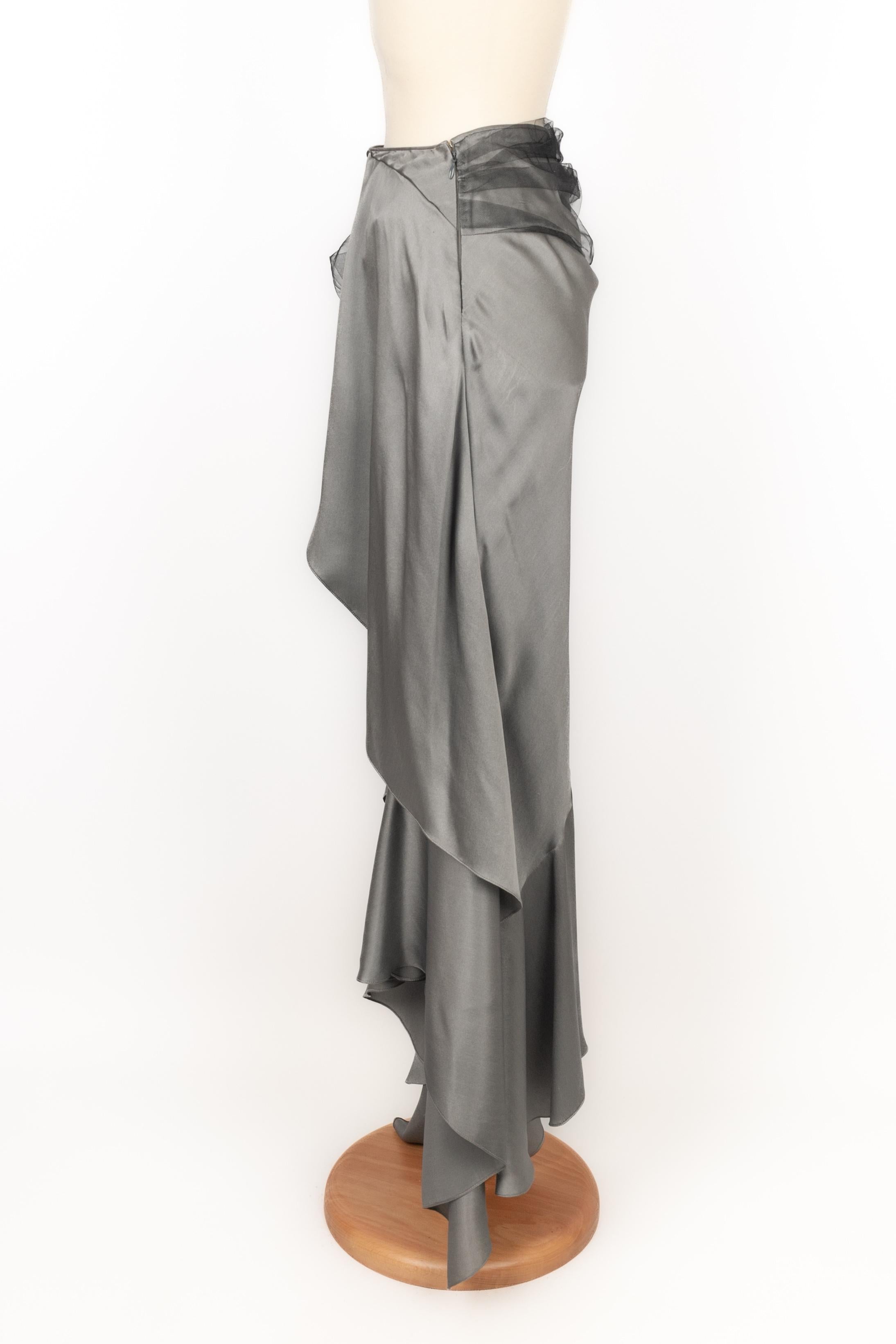 John Galliano asymmetrical skirt For Sale 2