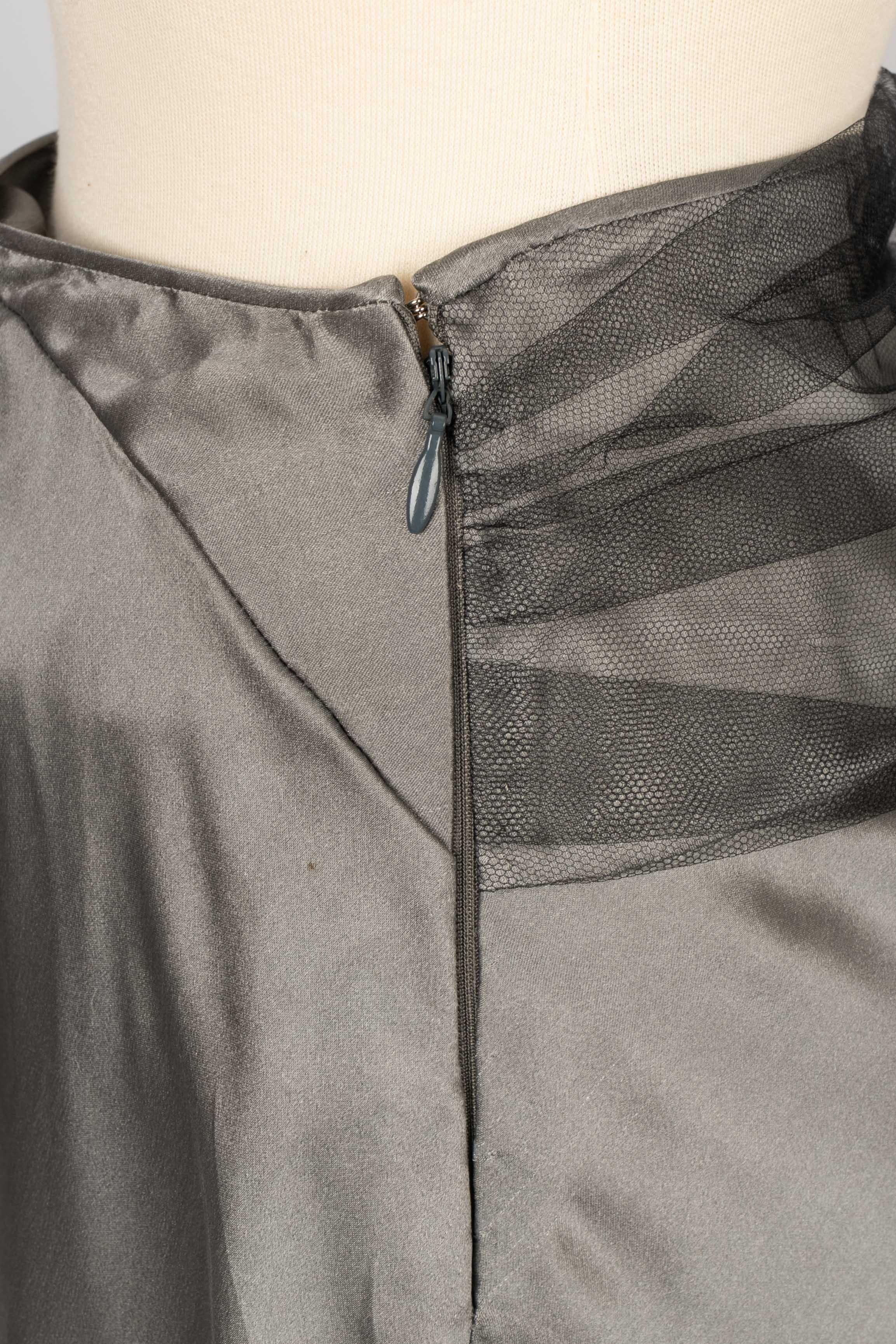 John Galliano asymmetrical skirt For Sale 3